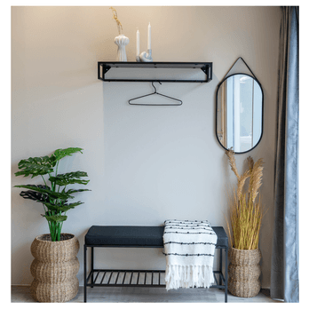 Zrkadlo TROPONA I čierna 1