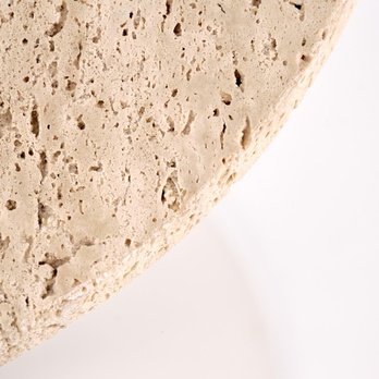 Konferenčný stolík TROVIRSU I travertín/biela 4