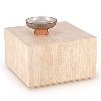 Konferenčný stolík TROVIRTANU III travertín 1