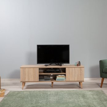 TV Komoda TRUVA dub sonoma 1