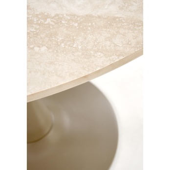 Jedálenský stôl TULAU travertín/kašmírová 6