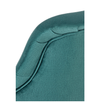 Jedálenská stolička TULIDU 2 dub medový/zelená 4