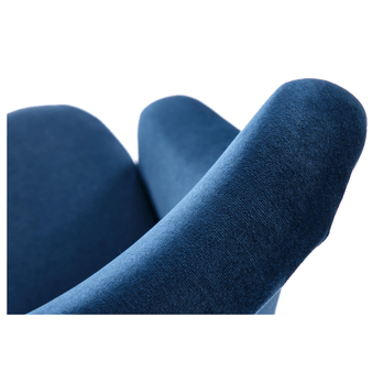 Jedálenská stolička TULIDU 2 dub medový/modrá 4