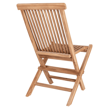 Záhradná stolička TULIDU teak 4