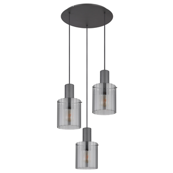Závesné svietidlo TULIVAR 3 sivá 2