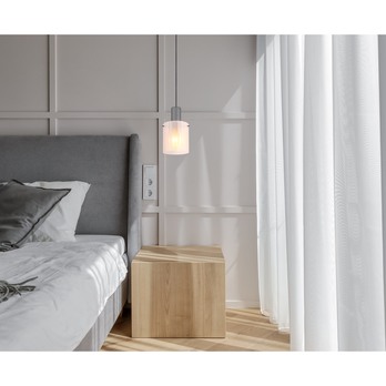 Závesné svietidlo TULIVAR satinované sklo 1