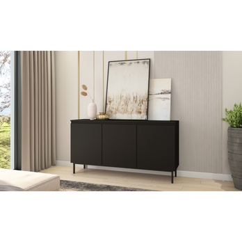Komoda TULLE 150 čierna 1