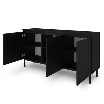Komoda TULLE 150 čierna 2