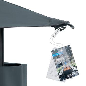 Záhradný altánok TUPAS antracitová 5