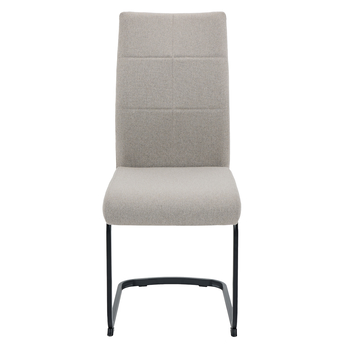 Jedálenská stolička TURIN S sivá/čierna, sada 4 ks 1