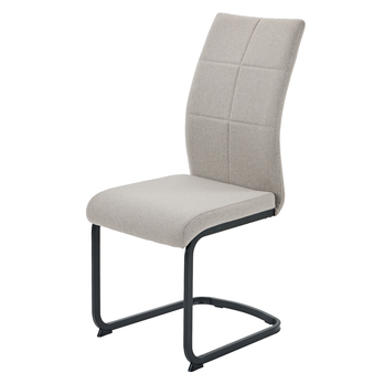 Jedálenská stolička TURIN S sivá/čierna, sada 4 ks 2