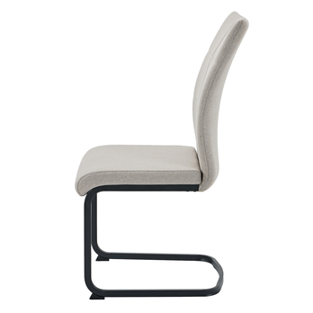 Jedálenská stolička TURIN S sivá/čierna, sada 4 ks 3