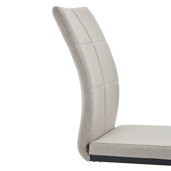 Jedálenská stolička TURIN S sivá/čierna, sada 4 ks 7