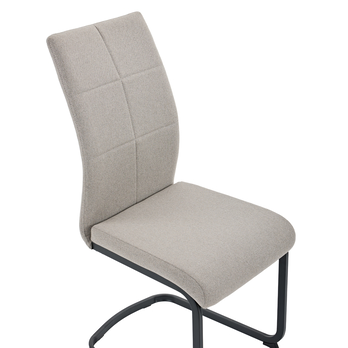 Jedálenská stolička TURIN S sivá/čierna, sada 4 ks 8