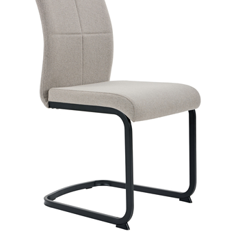 Jedálenská stolička TURIN S sivá/čierna, sada 4 ks 9