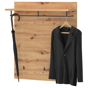 Predsieňový panel TURINO dub artisan/antracitová 2