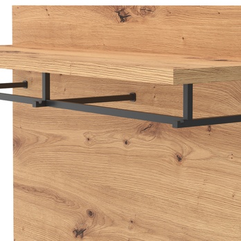 Predsieňový panel TURINO dub artisan/antracitová 4