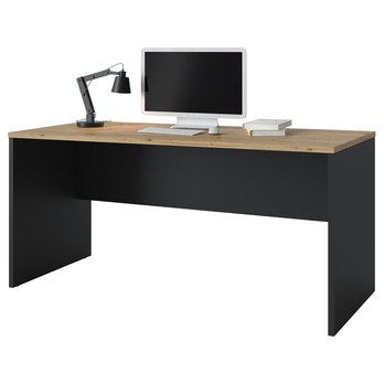 Písací stôl TURINO dub artisan/antracitová, šírka 160 cm 1