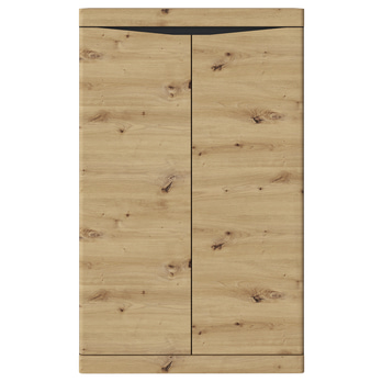 Komoda TURINO dub artisan/antracitová, šírka 76 cm 3