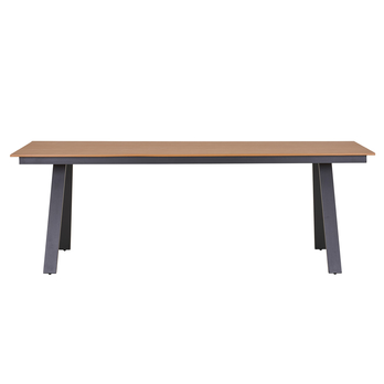 Záhradný stôl TURUNTU prírodná/čierna 2