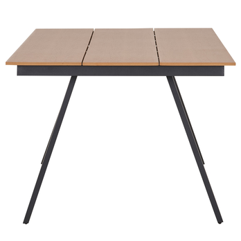 Záhradný stôl TURUNTU prírodná/čierna 3