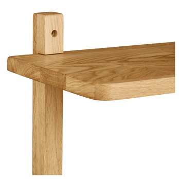 Nástenný regál TUWNSVALLI III dub 4