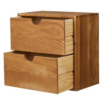 Nástenný regál TUWNSVALLI VI dub 2