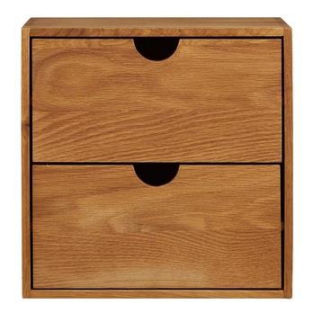 Nástenný regál TUWNSVALLI VI dub 3