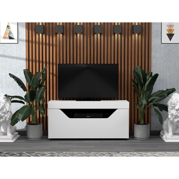 TV komoda TWIST 100 biela 4