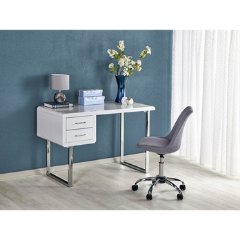 Písací stôl TYRIN biela 1