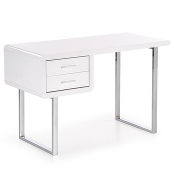 Písací stôl TYRIN biela 3