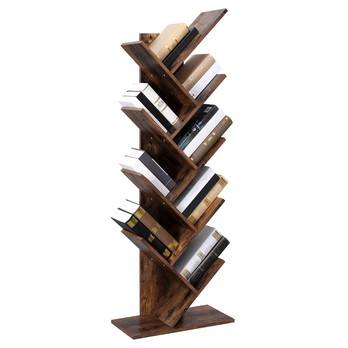 Knižnica UDDE hnedá 3