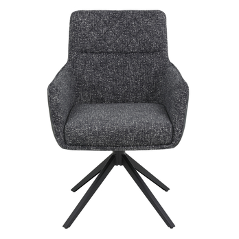 Jedálenská stolička UDINE S vintage antracitová 1