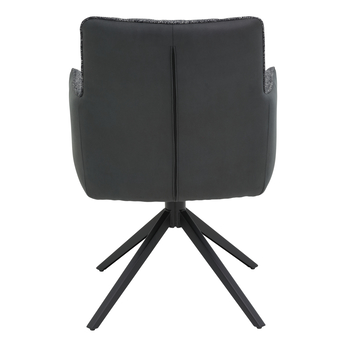 Jedálenská stolička UDINE S vintage antracitová 3