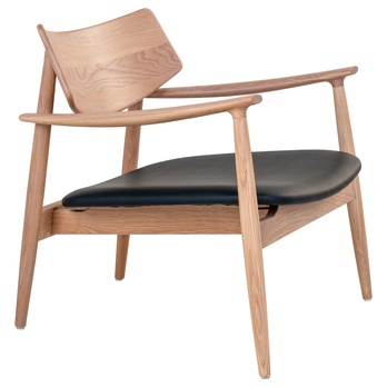 Kreslo ULVIRO dub/čierna 3