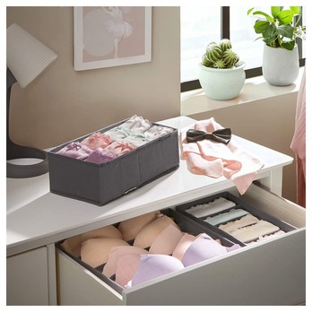 Organizéry UNDERWEAR sivá, 8 ks 3