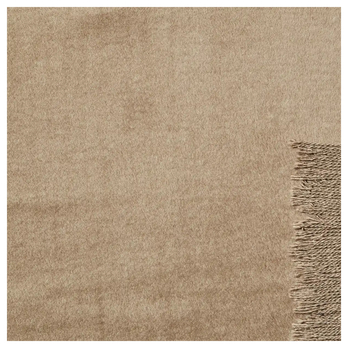 Pléd na pohovku UNI hnedá, 100x200 cm 2