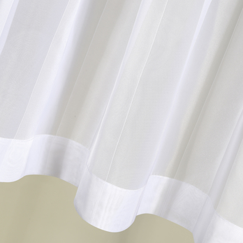Záclona UNIVERSAL biela, 145x50 cm 2