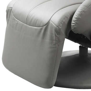 Relaxačné kreslo UPTAMO sivá 1