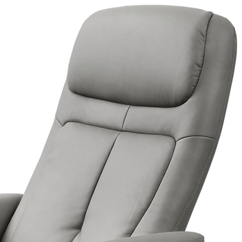 Relaxačné kreslo UPTAMO sivá 2