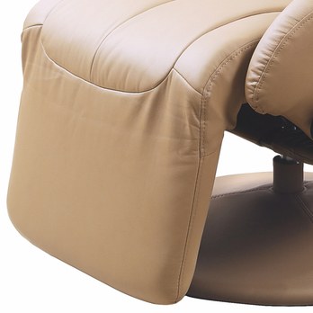 Relaxačné kreslo UPTAMO béžová 1