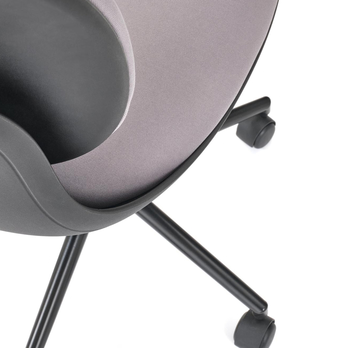 Detská stolička URAUN sivá/čierna 8