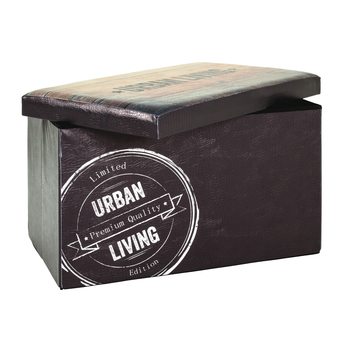 Truhla URBAN čierna 1
