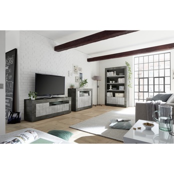 Komoda URBINO 6 sivá/betón 1