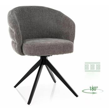 Jedálenská stolička URIS sivá 1