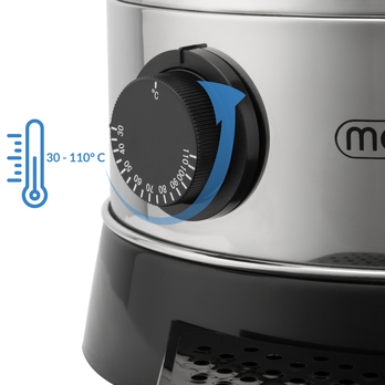 Varič na víno URN strieborná, 6,8L 2