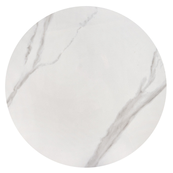 Konferenčný stolík USORAU biely mramor/biela, sada 2ks 9