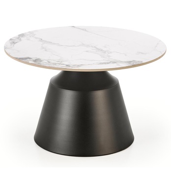 Sada konferenčných stolíkov V-CH-MAGNETA-LAW biely mramor/čierna, 2 ks 7