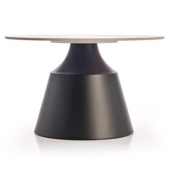 Sada konferenčných stolíkov V-CH-MAGNETA-LAW biely mramor/čierna, 2 ks 9