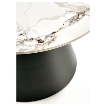 Sada konferenčných stolíkov V-CH-MAGNETA-LAW biely mramor/čierna, 2 ks 13